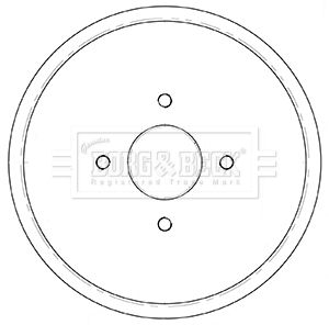 BORG & BECK Jarrurumpu BBR7252